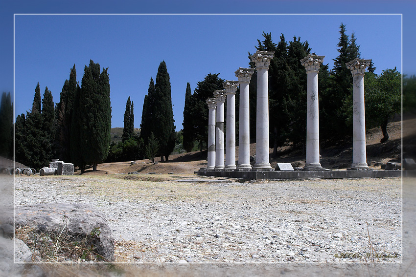 S�ulen des Askle�pion auf Kos