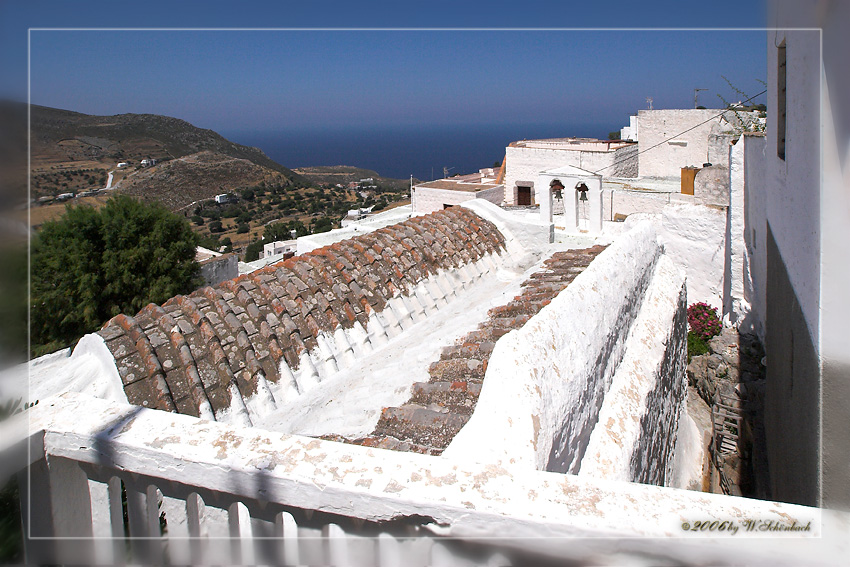 �ber den D�chern von Chora